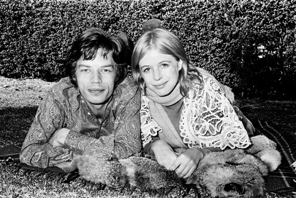 Mick and Marianne