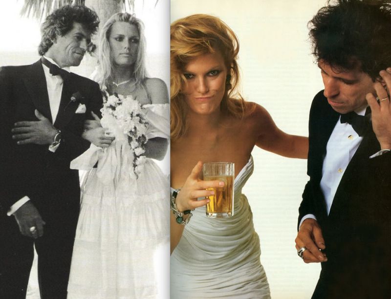 Keith Richards Patti Hansen wedding