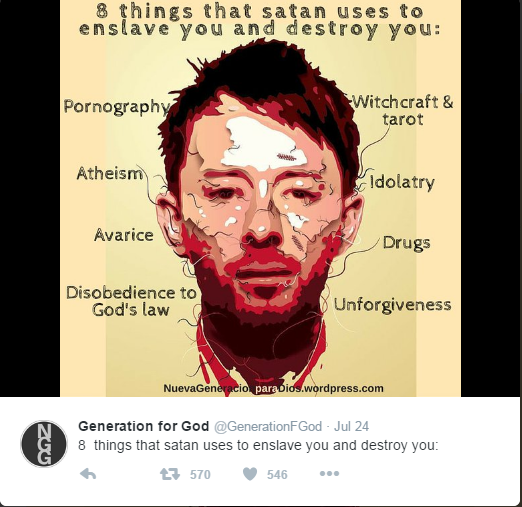 Tom Yorke sins